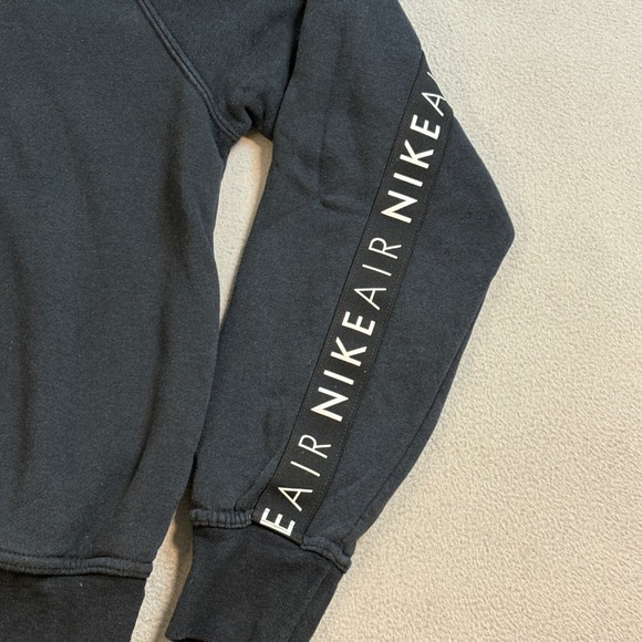 Nike Air Black Pullover Hoodie Sweatshirt Women's Size S - Picture 4 of 10